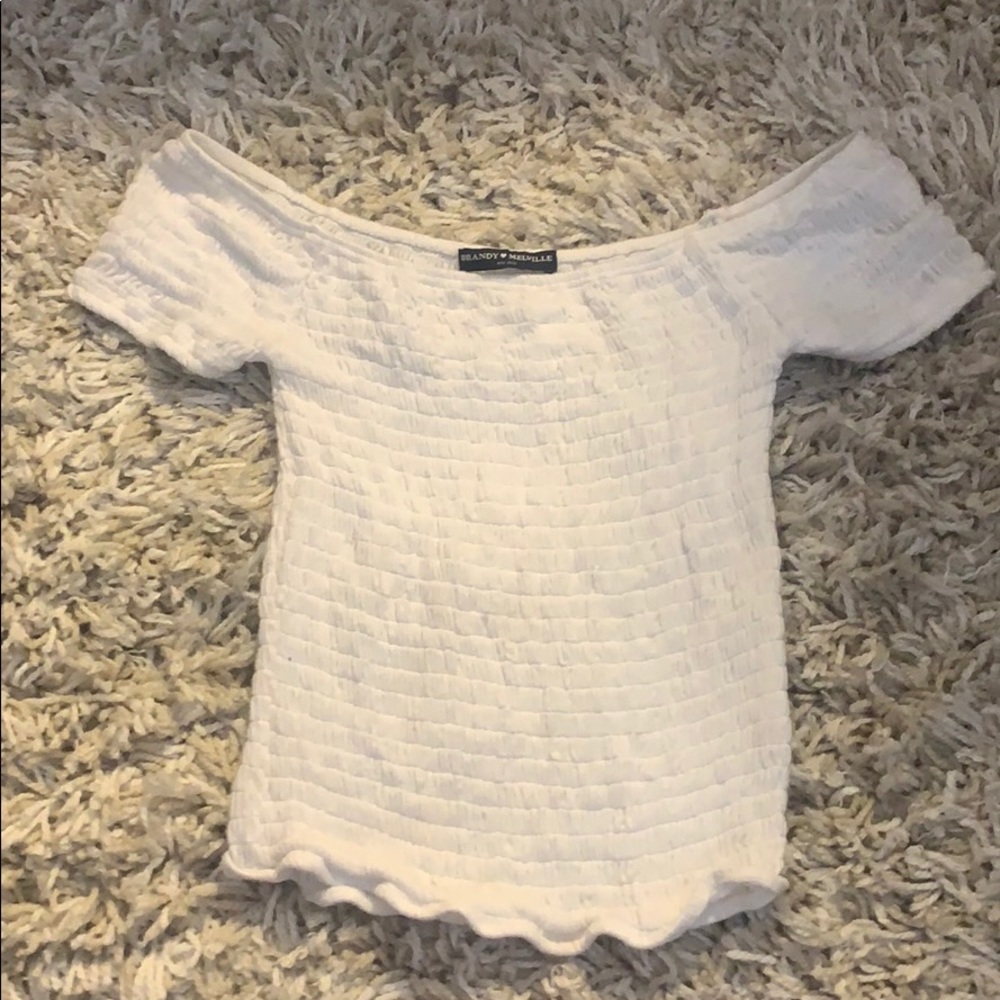 Brandy Melville off the shoulder top